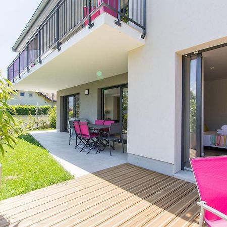 L'Appartement Jardin Avec Vue Montagnes Sevrier Bagian luar foto