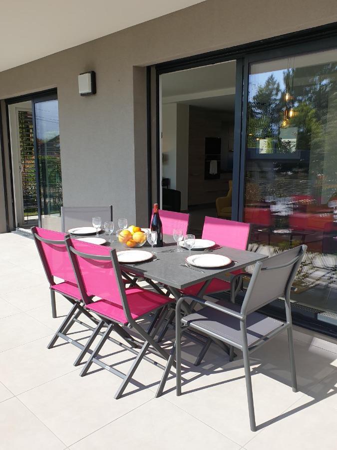 L'Appartement Jardin Avec Vue Montagnes Sevrier Bagian luar foto