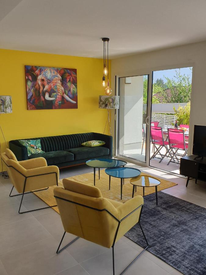 L'Appartement Jardin Avec Vue Montagnes Sevrier Bagian luar foto