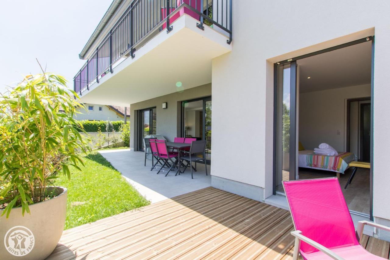 L'Appartement Jardin Avec Vue Montagnes Sevrier Bagian luar foto