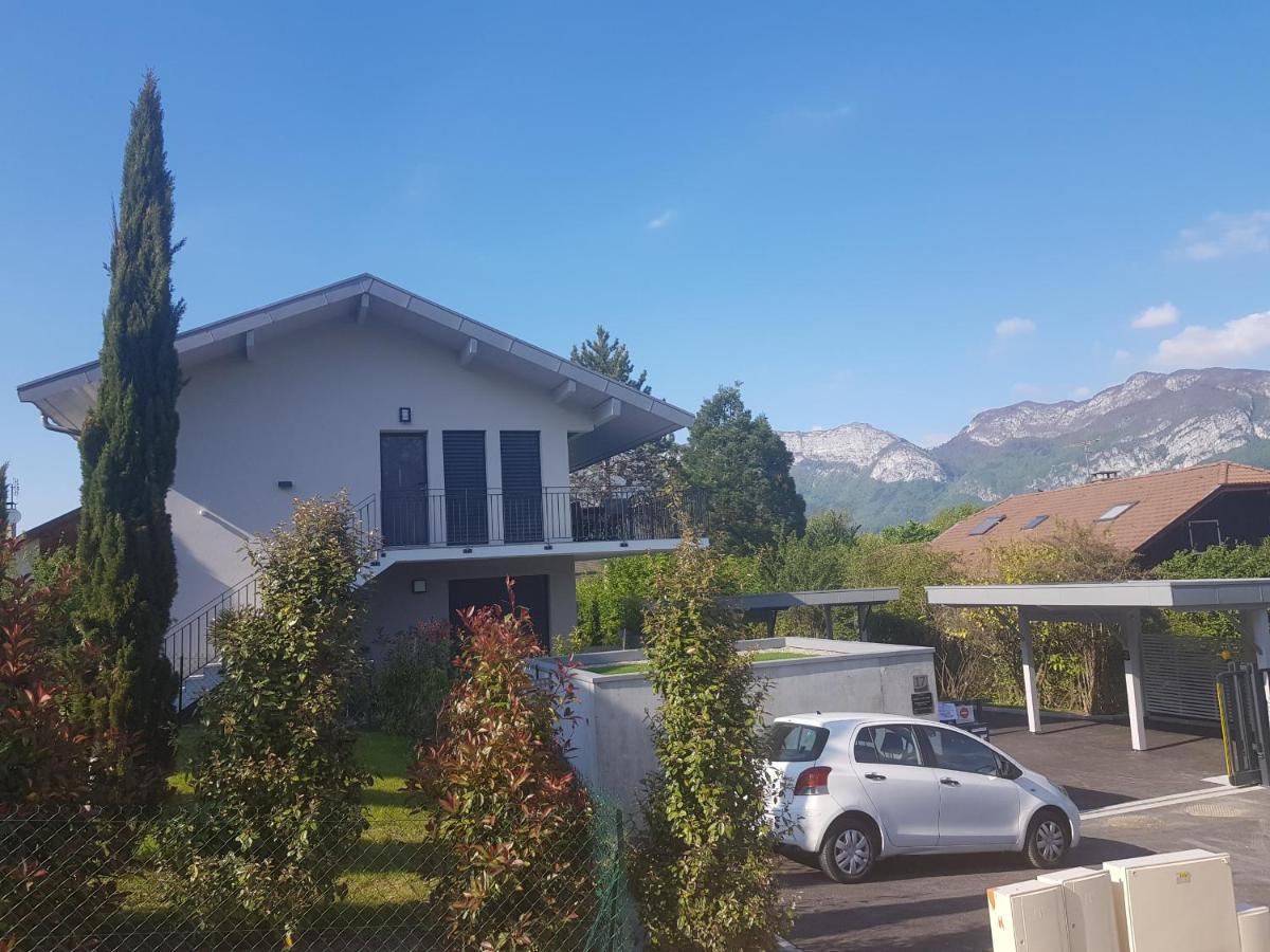 L'Appartement Jardin Avec Vue Montagnes Sevrier Bagian luar foto