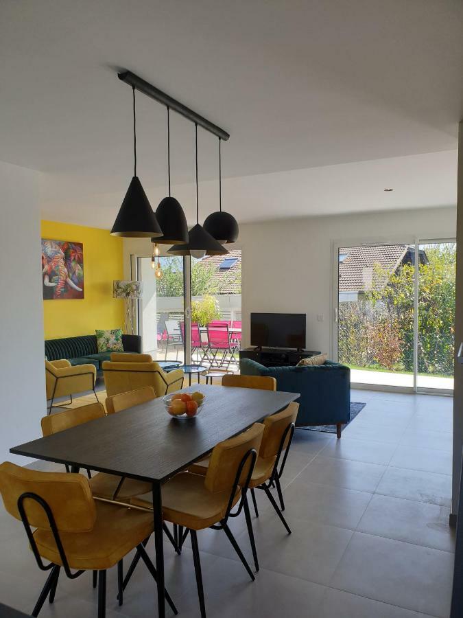 L'Appartement Jardin Avec Vue Montagnes Sevrier Bagian luar foto