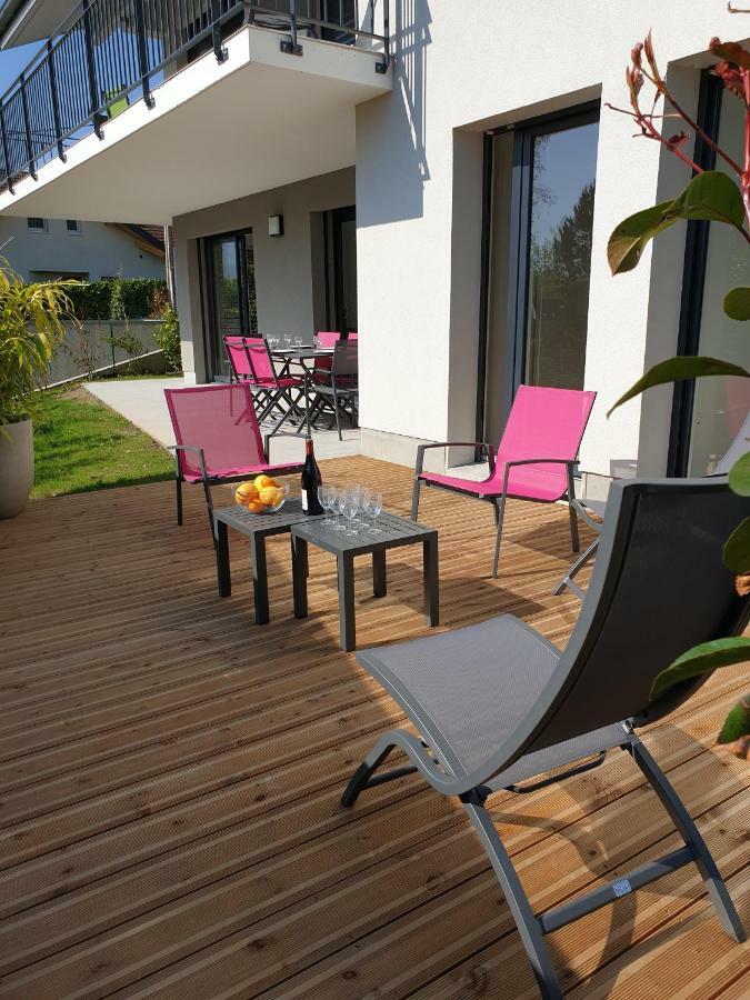 L'Appartement Jardin Avec Vue Montagnes Sevrier Bagian luar foto